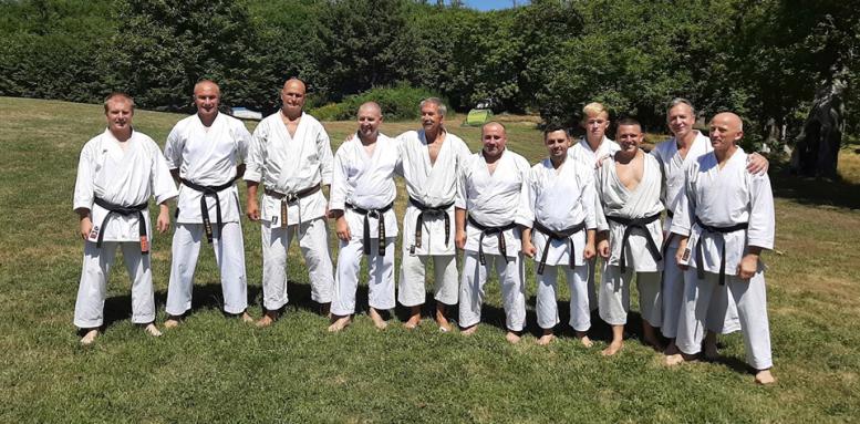 instruktorzy karate z Polski i Woch